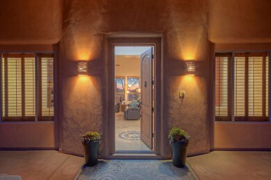 Enter from front courtyard