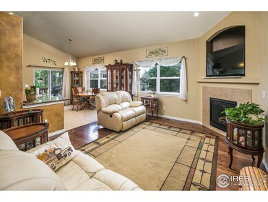 Living Room Overlooking Eat-In Dining