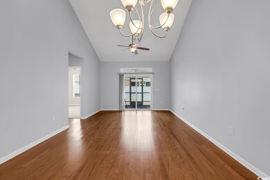 Empty room featuring hardwood / wood-style floors,