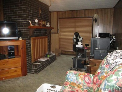 Den with Fireplace