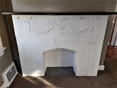 Fireplace detail