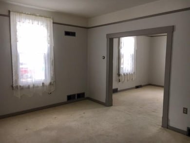 Looking into the Dining Room from the Living Room.
