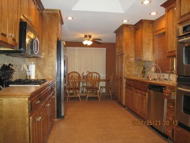 Kitchen from Bay window.