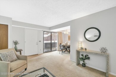 Living view into dining