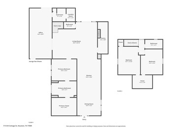Floorplan of home