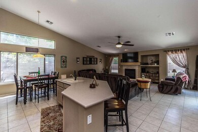 Dining room view from kitchen