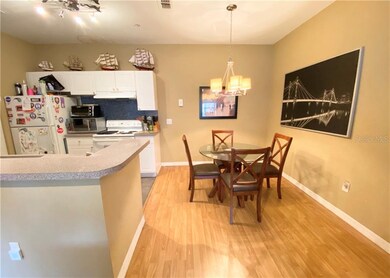 Dining room and kitchen