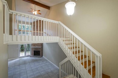 Stairs to loft area