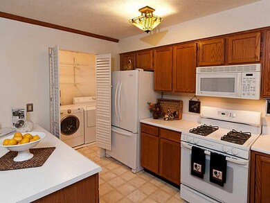 Kitchen. First floor laundry area.