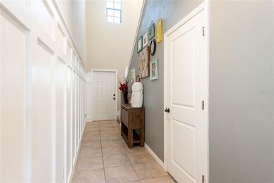 Another view of the foyer and the door leads to th