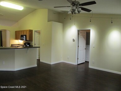 Family Room View to Kitchen