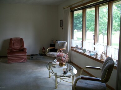 Living room w/large bay window