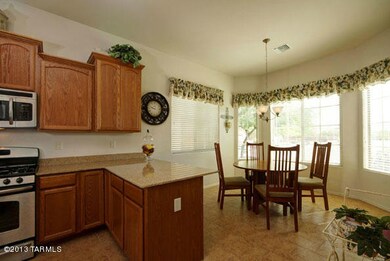 Kitchen and Dining Room from Foyer