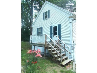 Exterior Side View. Side deck
