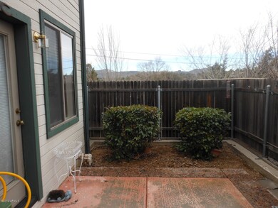Fenced Patio Area