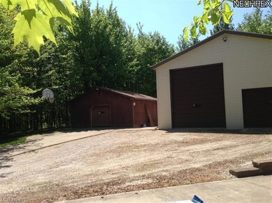 Garage is completes with heat, water and electric 