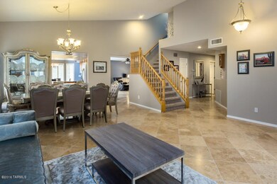 Living, Dining & Staircase