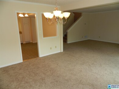 Dining area open to the living area!