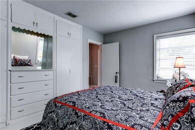 Master Bedroom with Built-In Cabinetry