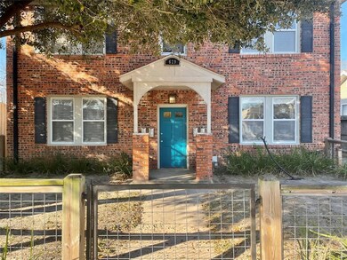 Charming front porch shared by all residents, but