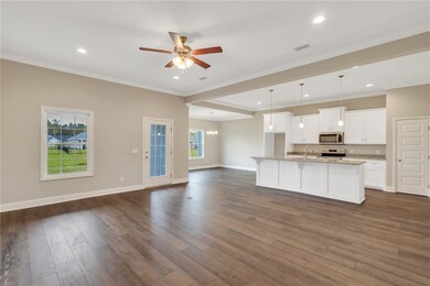 Living/Kitchen/Dining Area