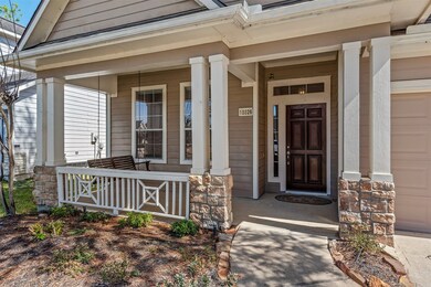 Imagine your morning cup of coffee right here on the porch.