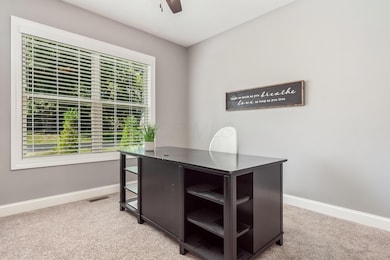 Main floor office-den.