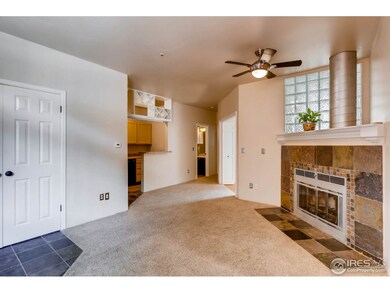 Charming living area w/ wood burning fireplace