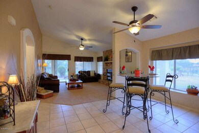 Kitchen Open to Family Room