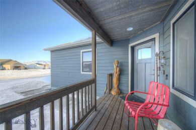 Enjoy coffee on the front porch with views of the