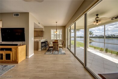 Dining area with great views of the lake