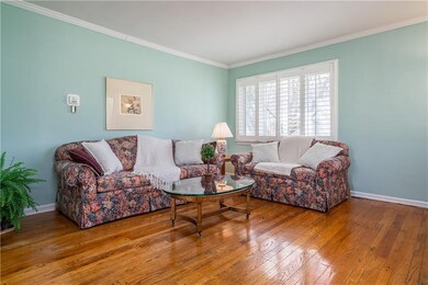 Gorgeous pegged hardwood flooring. Fresh Paint.