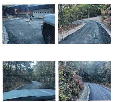 Driveway has been paved