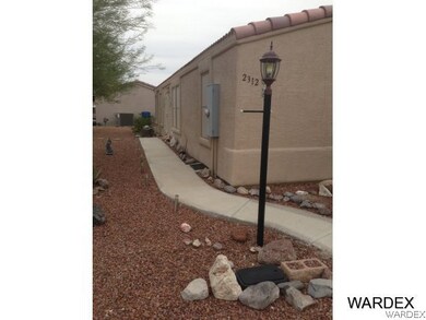 Walking path to house