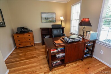 Front Office Library with French Door privacy off