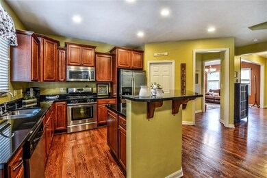 Prepare meals in this amazing kitchen with beautif