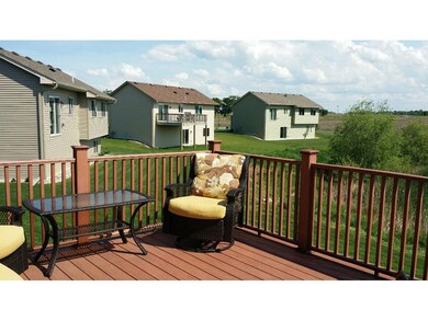 Beautiful new maintenance free deck.