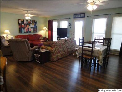 Open great room area.