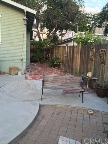 side of the house 