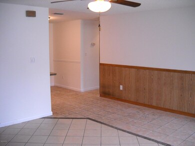 Living room & entryway