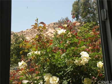 View of Mount Rubidoux from kitchen nook