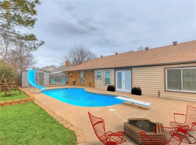 A beautiful concrete pool and great low maintenanc