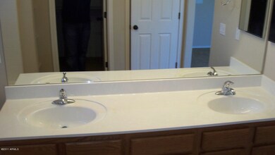 Master bathroom w/ double sinks