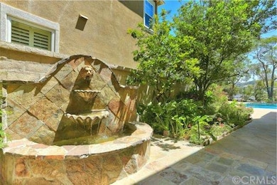 Water Fountain at the side of the house