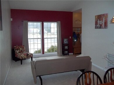 Living Room. View of living room from dining room.