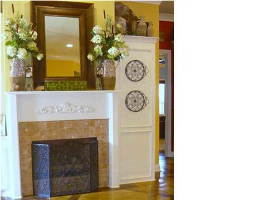 Fireplace with built ins