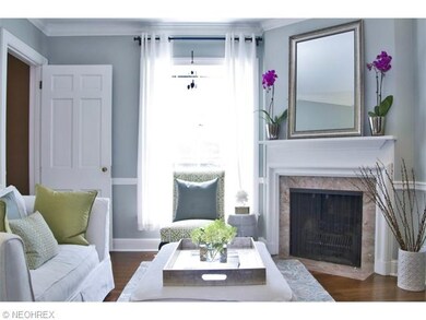 Front sitting Room.  Door at left is private passa