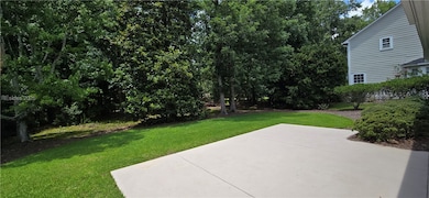 Back patio and yard 2