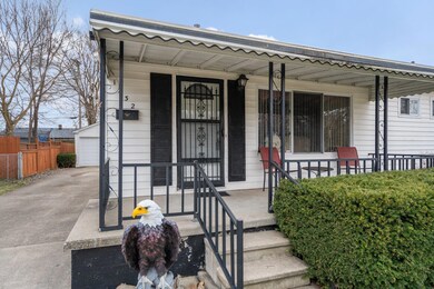 Welcoming porch