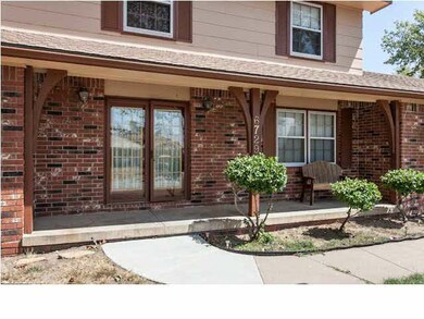 Large front porch